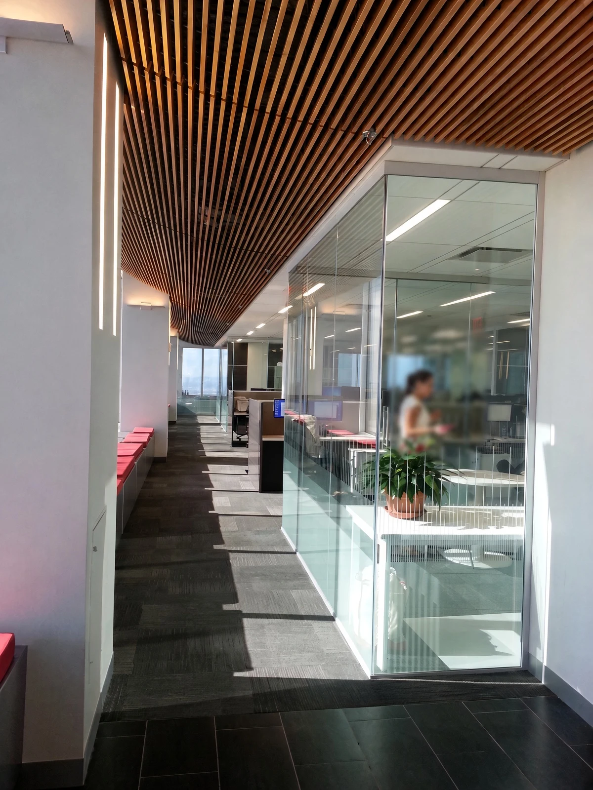 Corporate office — Furniture & Glass · Workstations & glass offices