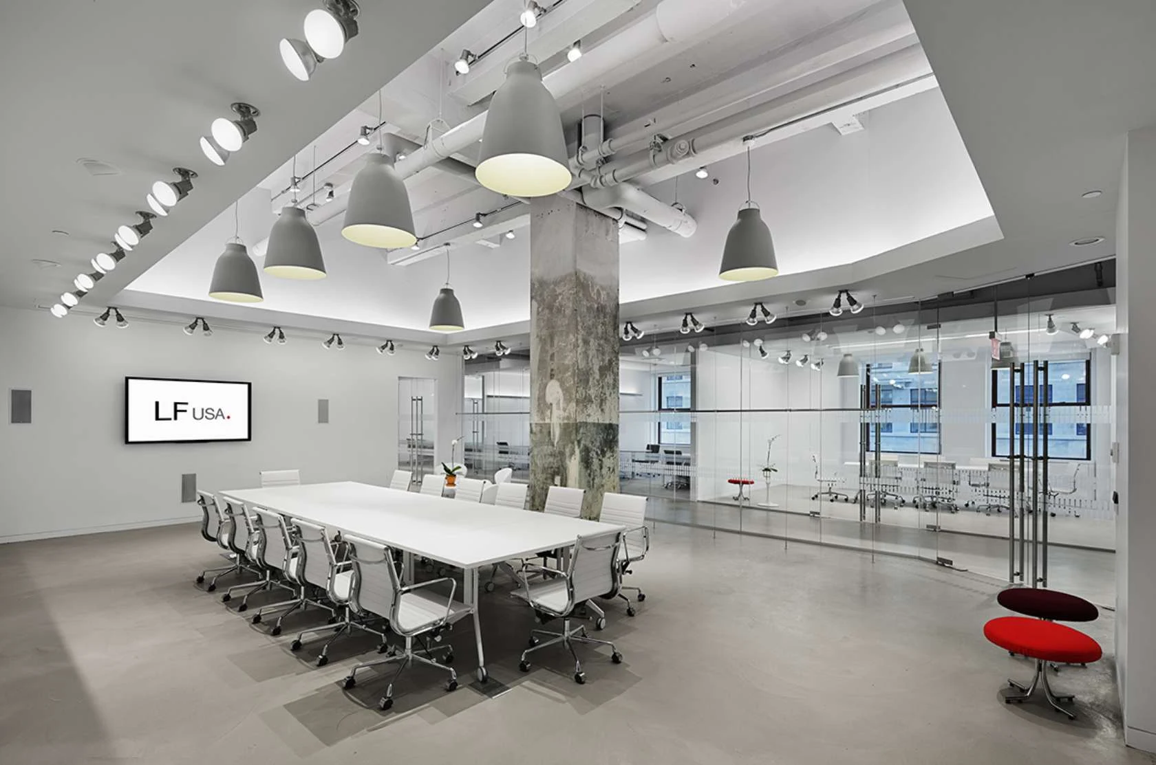Li & Fung — Glass & Furniture · Conference room & glass offices