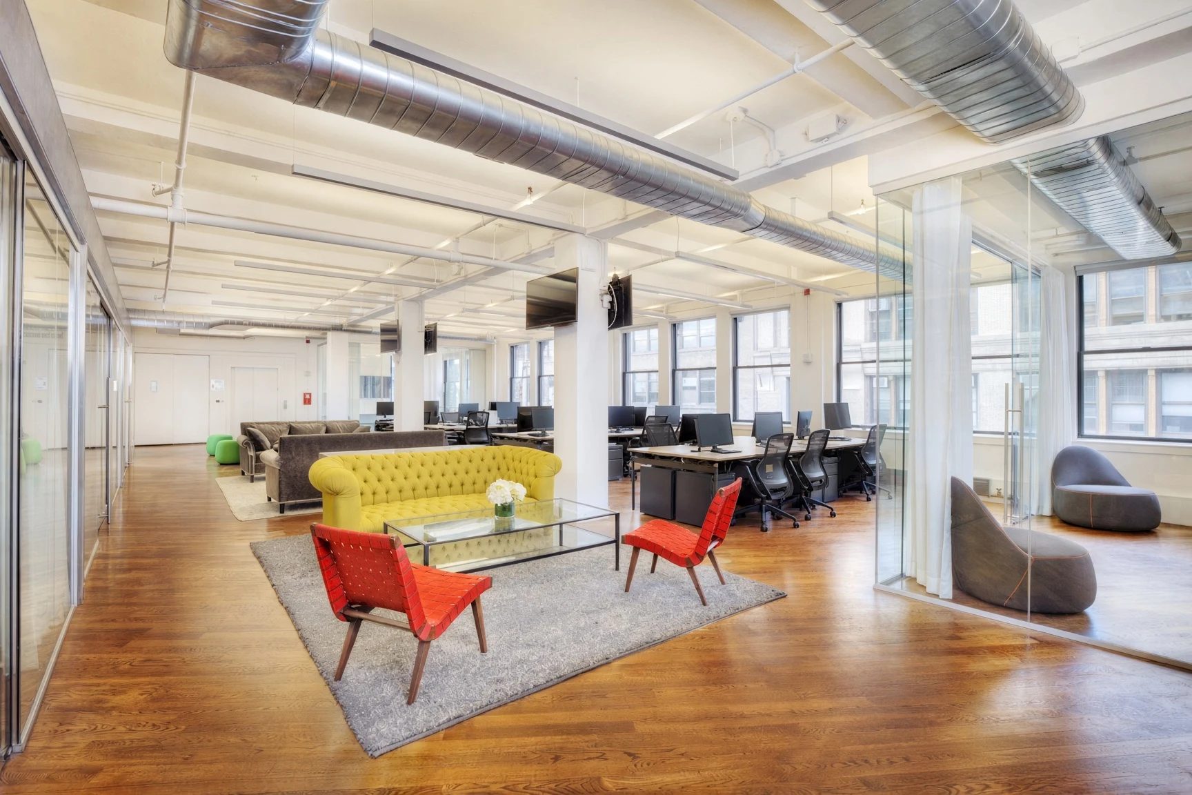Loft office — Furniture · Lounge seating