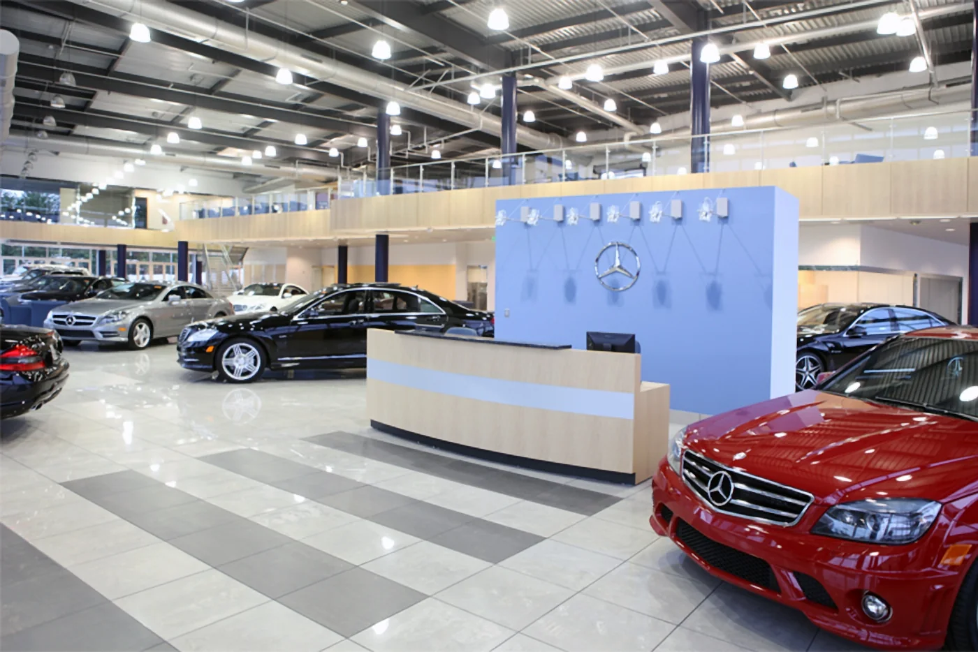 Prestige Motors — Furniture · Reception